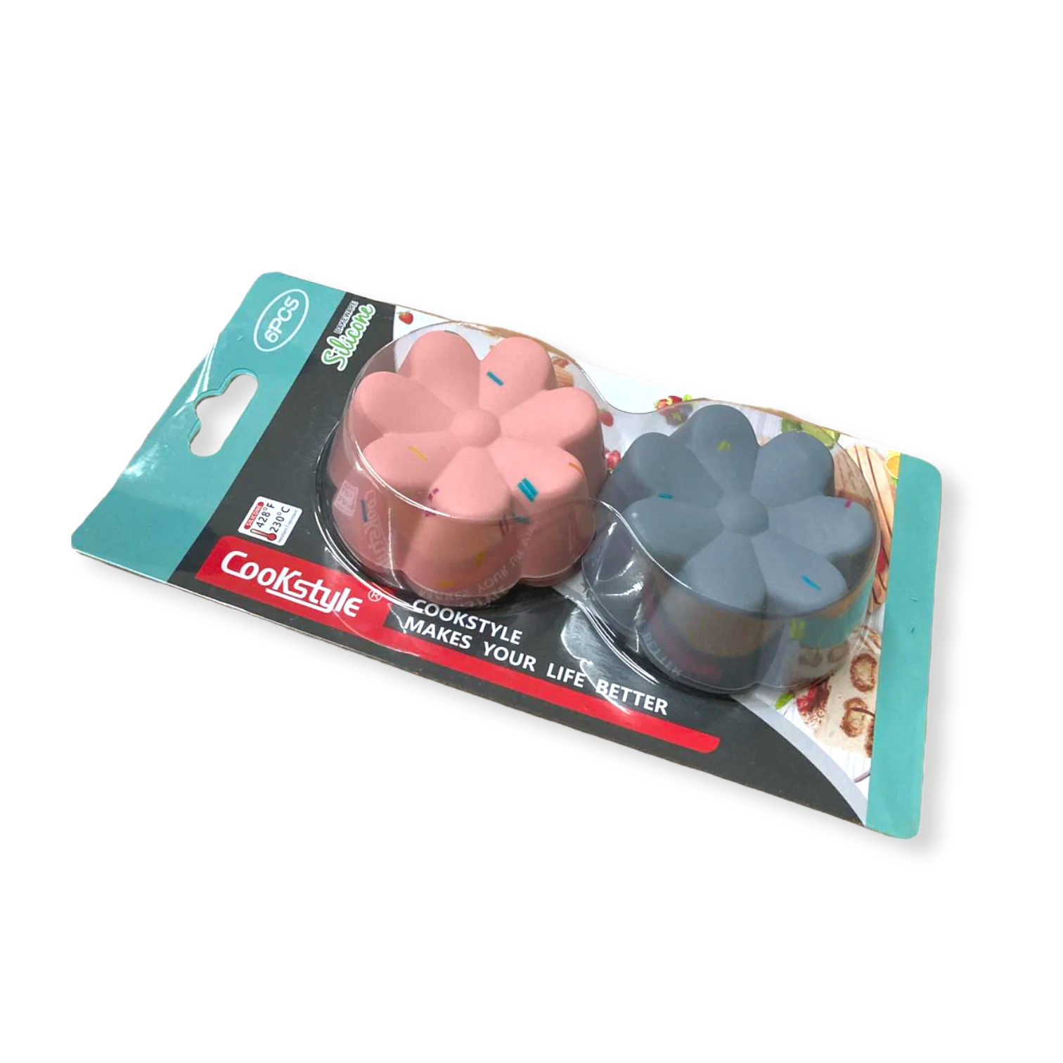 Silicone 6 pcs Flower Shape Molds - Lunaz Shop