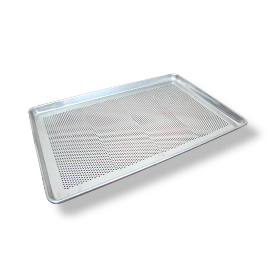Perforated Aluminum Baking Tray 60x40 cm - Lunaz Shop