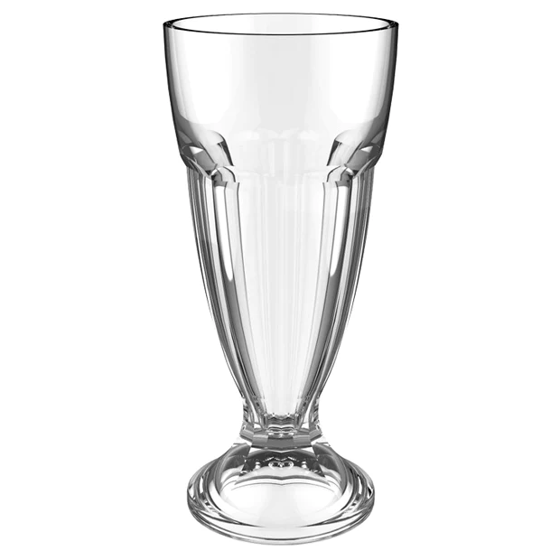Luxor Glass Milk Shake Cup 30CL X6 - Lunaz Shop