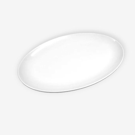 Melamine Big Oval Dish 76.5 x 49 x 6 cm - Lunaz Shop