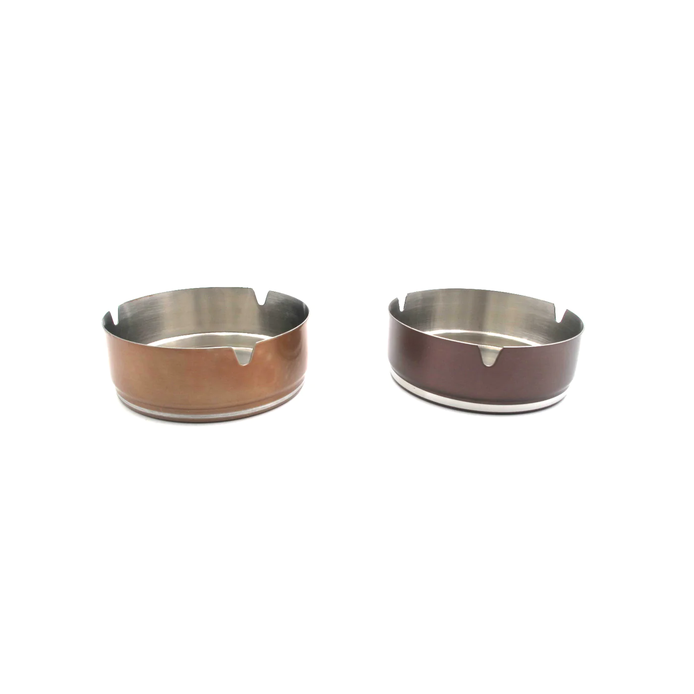 SS Ashtray Copper or Bronze Color - Lunaz Shop