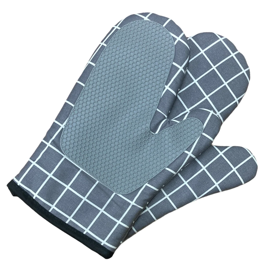 Set of 2 High Quality Mitten with Silicon Exterior - Lunaz Shop