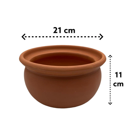 Clay Pot 21 cm - Lunaz Shop