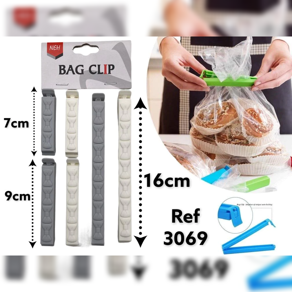 Plastic Bag Clip Bowtie designs X6 - Lunaz Shop