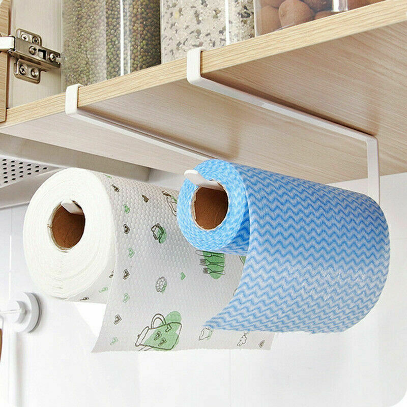 Kitchen Towel Holder Under Shelf - Lunaz Shop