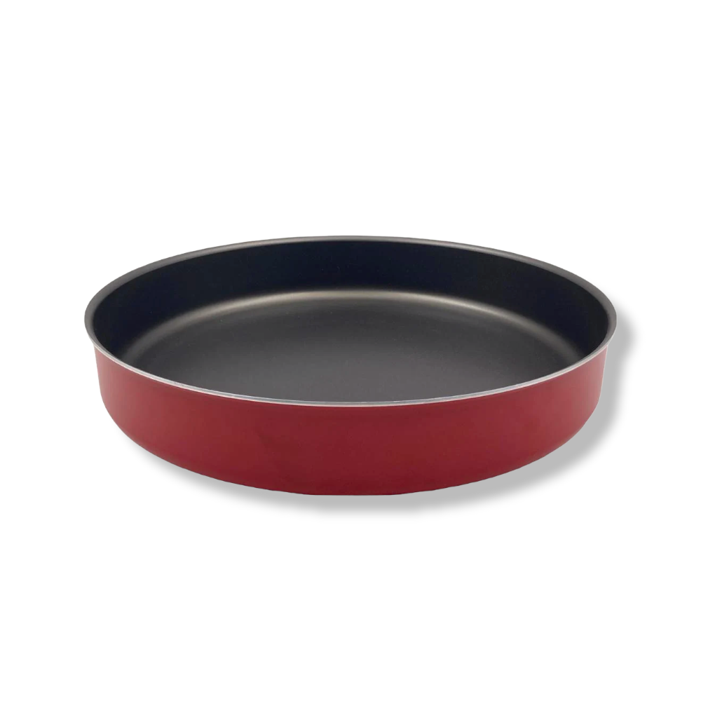 Nouval Red Round Oven Tray - Lunaz Shop